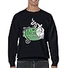 Tee Hunt High Standards Sweatshirt Funny Cannabis 420 Lifestyle Pothead Hippie Vibe Kush