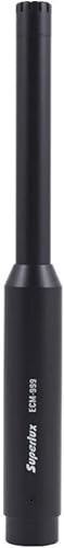 Superlux Micrófono de medición ECM999, micrófono de condensador omnidireccional, precisión para calibración de habitación, pruebas de audio y