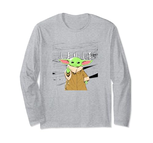T-shirt manches longues Grogu Star Wars cadeau idéal pour geek