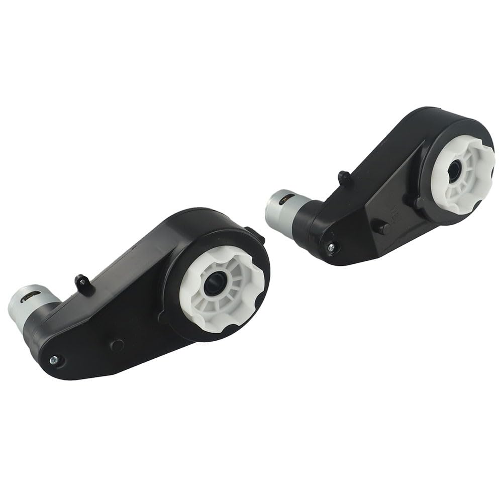 Lot De 2 Moteurs RS550 12V 40000 RPM Pour Voiture Électrique Enfant - Boîte De Vitesses Métal/Plastique - Pièce De Rechange Puissante