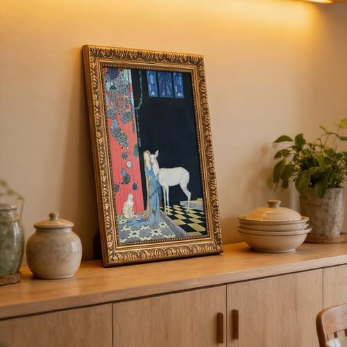 Tableau Blondine Virginia Frances Sterrett affiche murale chambre