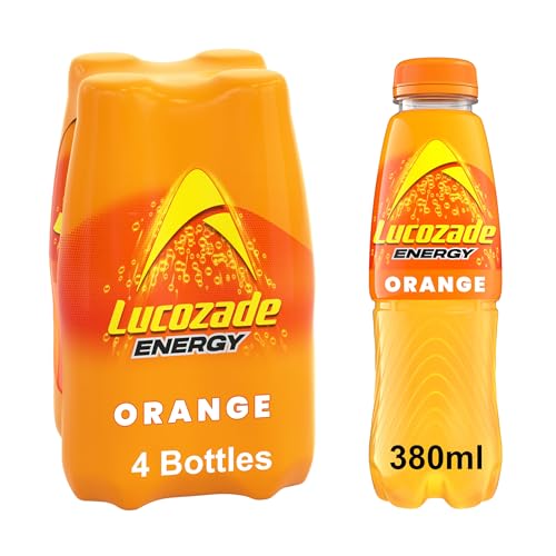 Lucozade Energy Orange 380ml (Pack of 4)