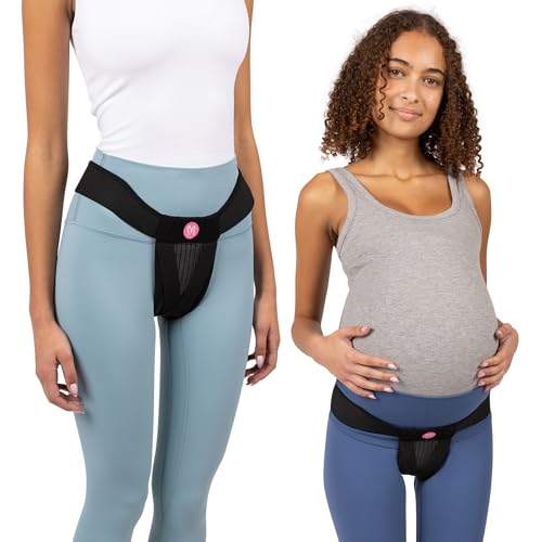 Mbrace Supports Double Truss Pelvic Floor Support Brace – Adjustable Compression Prolapse Support for Women – Lightweight, Pregnancy Safe, Postpartum, or Everyday Use. Relives Symptoms Instantly