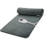 24''×12'' Heating pad Electric Heat Pad for Back Pain and Cramps Relax - Electric Heat Pad with 6 He