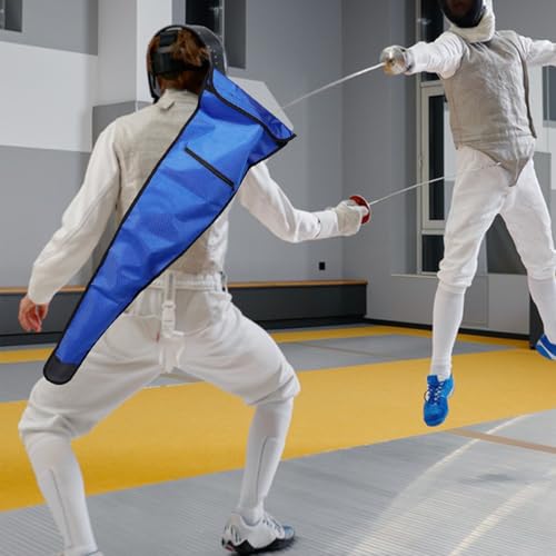 Fourreau escrime double bleu contre les rayures de lames - 5