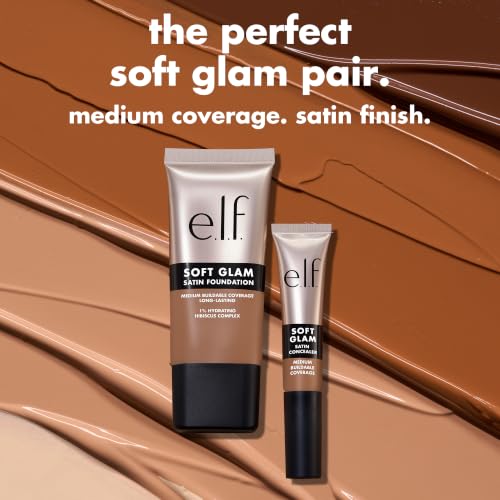 e.l.f. Soft Glam Satin Concealer, Medium Coverage, 64 Rich Neutral - image 7