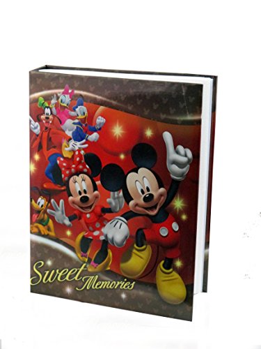 Featuring Disney Mickey Mouse Disney Exclusive Mickey Mouse & Friends Sweet Memories Red photo album può contenere 200 foto di dimensioni fino a 10,2 x 15,2 cm