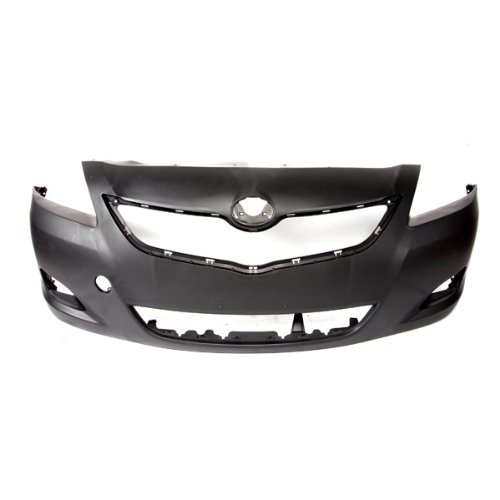 CarPartsDepot 4D Bumper Cover Assembly Front Black Compatible With 2007-2012 Toyota Yaris 352-44813-10-BK TO1000321 5211952934