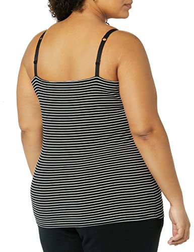 Amazon Essentials Women's Maternity Nursing Friendly Camisole, Pack Of 2, Black Stripe, Medium #TOP4