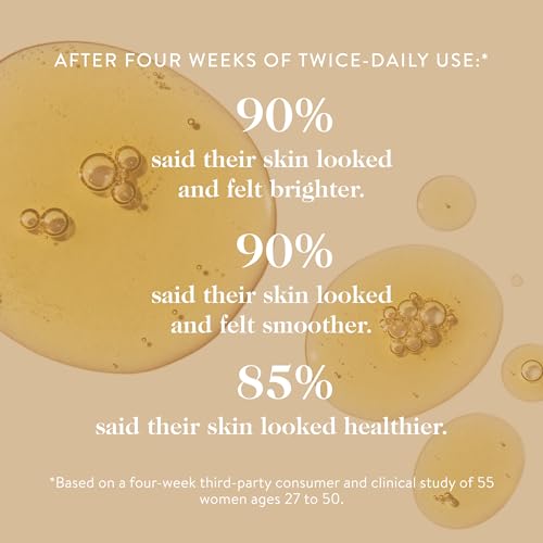 goop Beauty 20% Vitamin C + Hyaluronic Acid Serum | Improves Tone, Texture, & Hydration | L-ascorbic Acid and Hyaluronic Acid | Paraben and Silicone Free | 1 fl oz