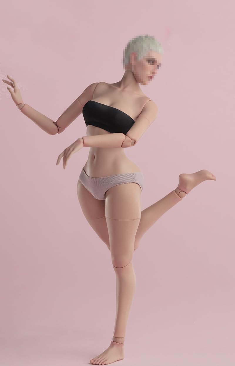 1/6 Scale Female Body,12inch Worldbox Female Joint Flexible Suntan Skin Bee Waist Version Action Figure Body Collection