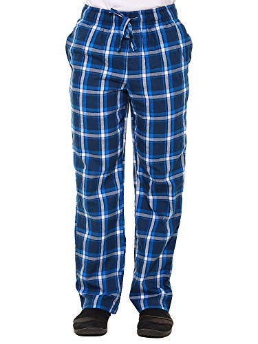 twist Mens Blue Checked Cotton Comfort Night Western Global Desi Wear Pyjama Pant-picture-27