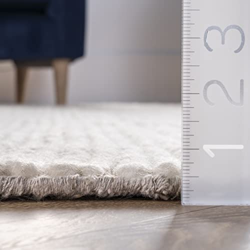 Tapete Nuloom Penelope Off-White 2'6" x 6' miniatura 2