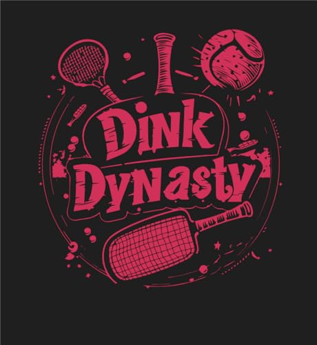 Pickleball Dink Dynasty Adult Crew Neck Short Sleeve Tee2