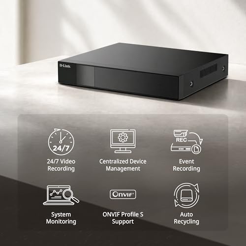 NVR D-Link BNR-008 para proteger su hogar con alertas inteligentes de vehículos 2