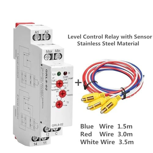 Relé de control nivel líquido GRL8 para regular llenado de depósitos y cisternas 5