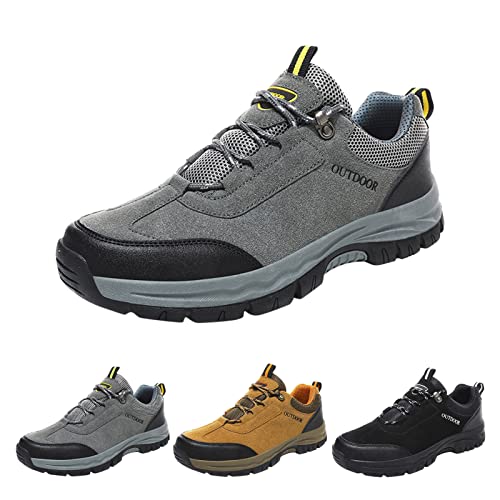 Moda primavera e verão sapatos esportivos masculinos sola grossa antiderrapante sapatos de caminhada