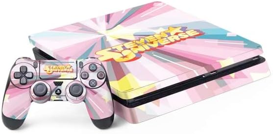 Skinit Decal Gaming Skin Compatible with PS4 Slim Bundle - Officially Licensed Cartoon Network Steven Universe Steven Universe Free Falling Design