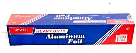 18" x 500 Feet Heavy Duty Aluminum Foil