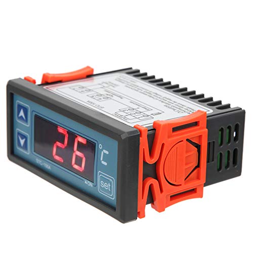 STC 100A Temperature Controller, Thermostat Temperature Control Equipment for Refrigerating Heating Mode, Default - Image 2