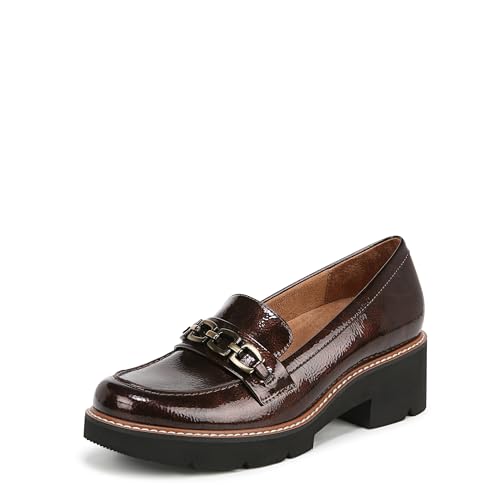 Naturalizer Womens Cabana Lug Sole Slip on Loafer Loafer