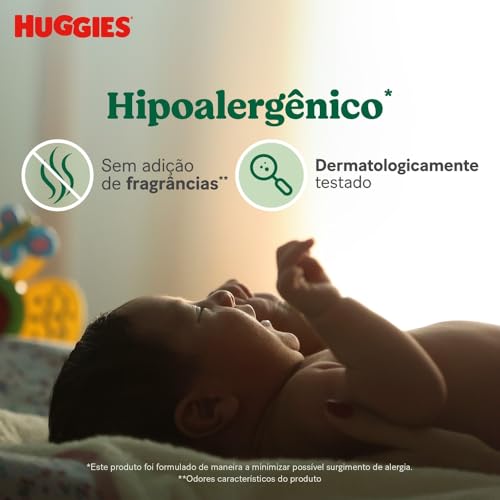 Fralda Huggies NATURAL CARE RN 34 unidades,... glide