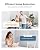 Kuchoow Soundproof Panel, Self-Adhesive Acoustic Wall Panel Highly Acoustic Wall Panel, 12" X 12" X 0.4" - Honeycomb(White, 12pcs)