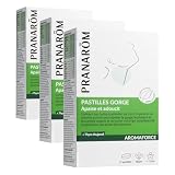 Pranarôm   Aromaforce   Pastilles Apaisantes Gorge aux Huiles Essentielles BIO   Apaise et Adoucit   21 Pastilles (Lot de 3)