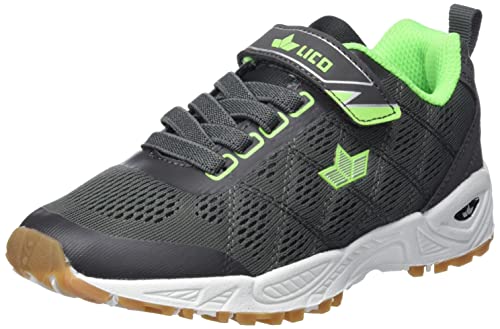 Lico Unisex Kinder Jackie Vs Sneaker, Grau Lemon, 30 EU