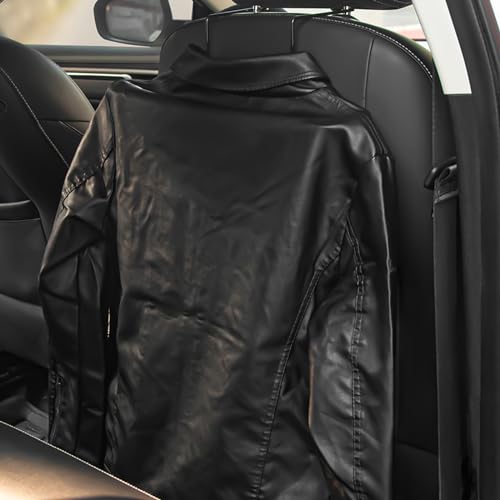 2 Pack Hat Rack,Car Seat Cowboy Hat Holder for Trucks SUV Cowboy Hat Holder, Suitable for Western Cowboy Men And Women Gifts Car Seat Rear Storage Car Clothes Hanger, Car Seat Accessories, Black