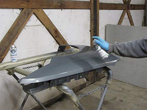 Era Paints (B-533M/B-533M-4 Steel Blue Metallic Compatible/Replacement For Honda Elysion 2005 Exact Match Touch Up Spray Paint Clearcoat And Primer #TOP5