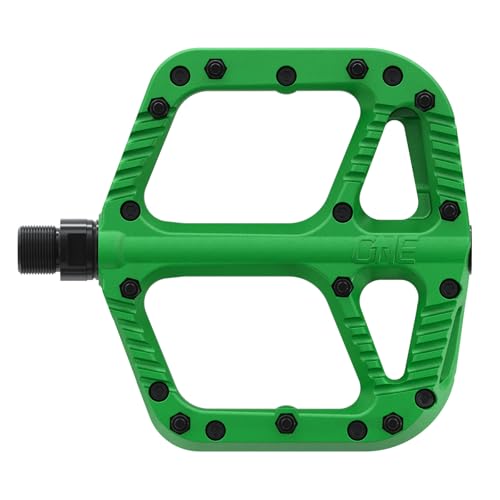 OneUp Components Composite Pedals, Green – Lightweight,