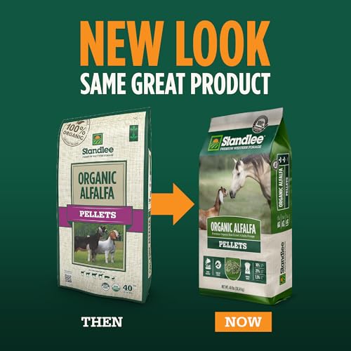 Standlee Organic Alfalfa Pellets for Horses, 40 lbs - Image 3