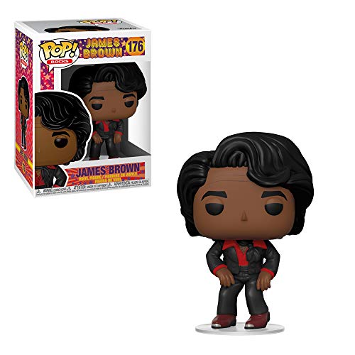 Funko Pop! Rocks: James Brown – James Brown - Les Beatles, Paul McCartney, John Lennon, RIngo Starr, George Harrison Funko Pop! Rocks: James Brown - James Brown