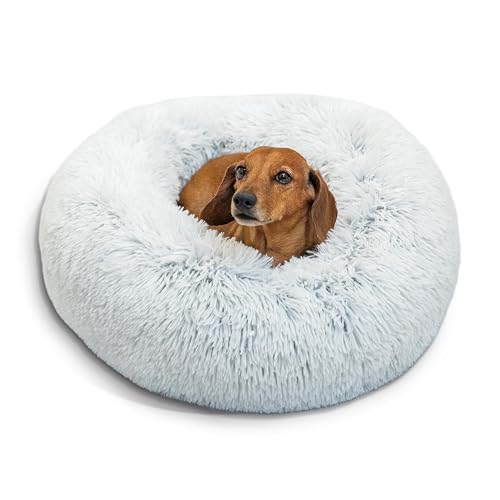 Best-Friends-by-Sheri-The-Original-Calming-Donut-Beruhigendes-Haustierbett-fur-Katzen-Hunde-maschinenwaschbar-Frostgrau-58-x-58-cm-S | Dealmeister.io Alt tag für bilder post titel