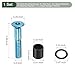 YOKIVE Skateboard Tool Kits, Deck Mounting Screws Axle Nuts Spacers l Spanner, Great for Skateboard Hardware Replace, (Blue, Black)