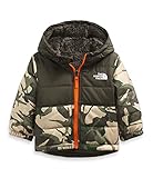 The North Face Infant Reversible Mount Chimbo Full Zip Hooded Jacket, New Taupe Green Explorer Camo...