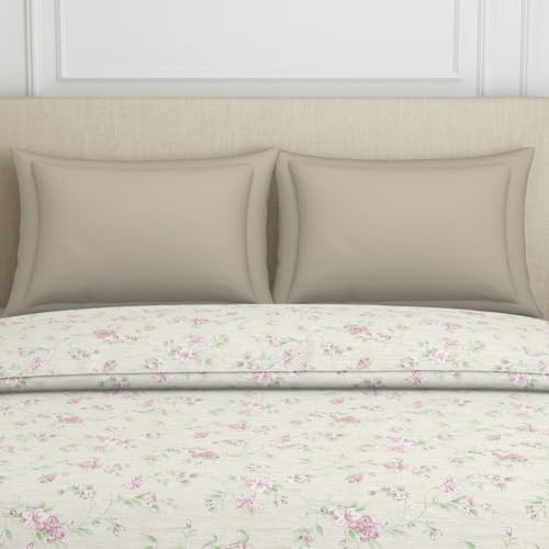 Image of Welspun Polycotton Ac Comforter Double Bed Quilt Blanket | 120 TC Duvets for Double Bed | Health Layer & Machine Washable | (88 inch X 106 inch Inches) - Pink