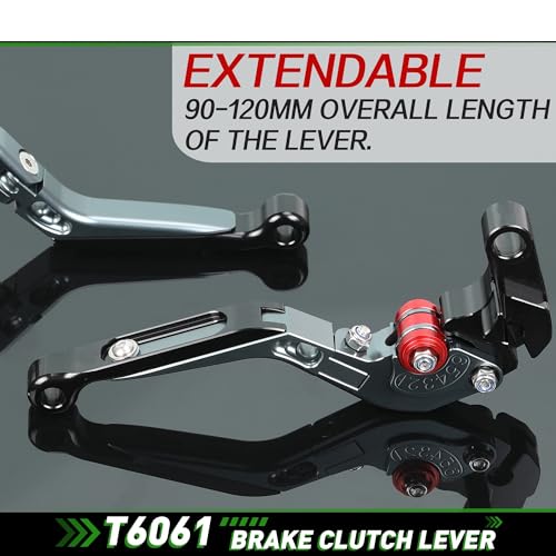 Leviers de frein et d'embrayage pour YZF-R3 2015-2024 pliables