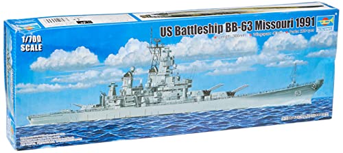 Trumpeter 05705 Cuirassé USS Missouri BB-63 1991 maquette bateau 1/700