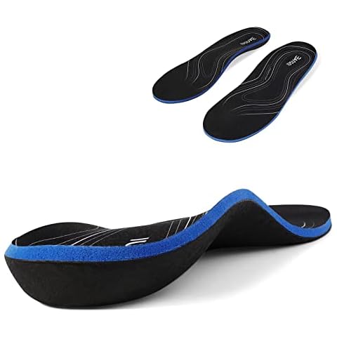 3ANGNI Plantar Fasciitis Insoles, Foot Orthotic Insole for Flat Feet, Arch Support Insoles for Heel Pain Heel Spur, Orthopedic Inserts for Pronation Valgus, Cushioning Comfort Insert Men Women Cover