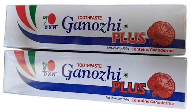 Dxn Ganozhi Plus Toothpaste - 150 gram (PACK OF 2)-image-25