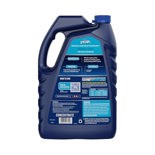 PEAK OET Extended Life Blue Concentrate Antifreeze/Coolant for Asian Vehicles, 1 Gal. - Image 3