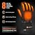 Heated Gloves for Men Women 7.4V 3200MAH Rechargeable Touchscreen Motorcycle Gloves Waterproof Electric Winter Thermal Glove Hand Warmer Snow Glove for Ski Hiking Skating Camping Outdoor Activities