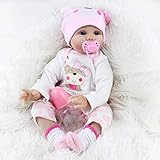 1. Babys: 22 inch 55 cm (newborn size). The true doll can wear clothes for newborns.