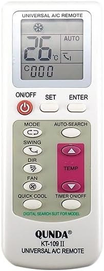 Universal Air Conditioner Remote for General Air Conditioning Controller KT-109 II Easy Setup AC Remote