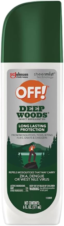 OFF! Deep Woods Insect Repellent VII, 6 oz (3 Count)