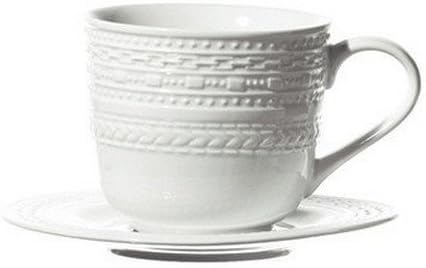 La Porcellana Bianca Casale Coffee Cup with Stand, Set of 6, 3 oz