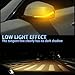 PGTOPONE Smoked Lens 3 in 1 Performance Dynamic Sequential Blink LED Side Mirror Turn Signal Light Strip Assembly White Light Parking Puddle Light Lamp Kit For Infiniti Q50 Q60 Q70 QX30