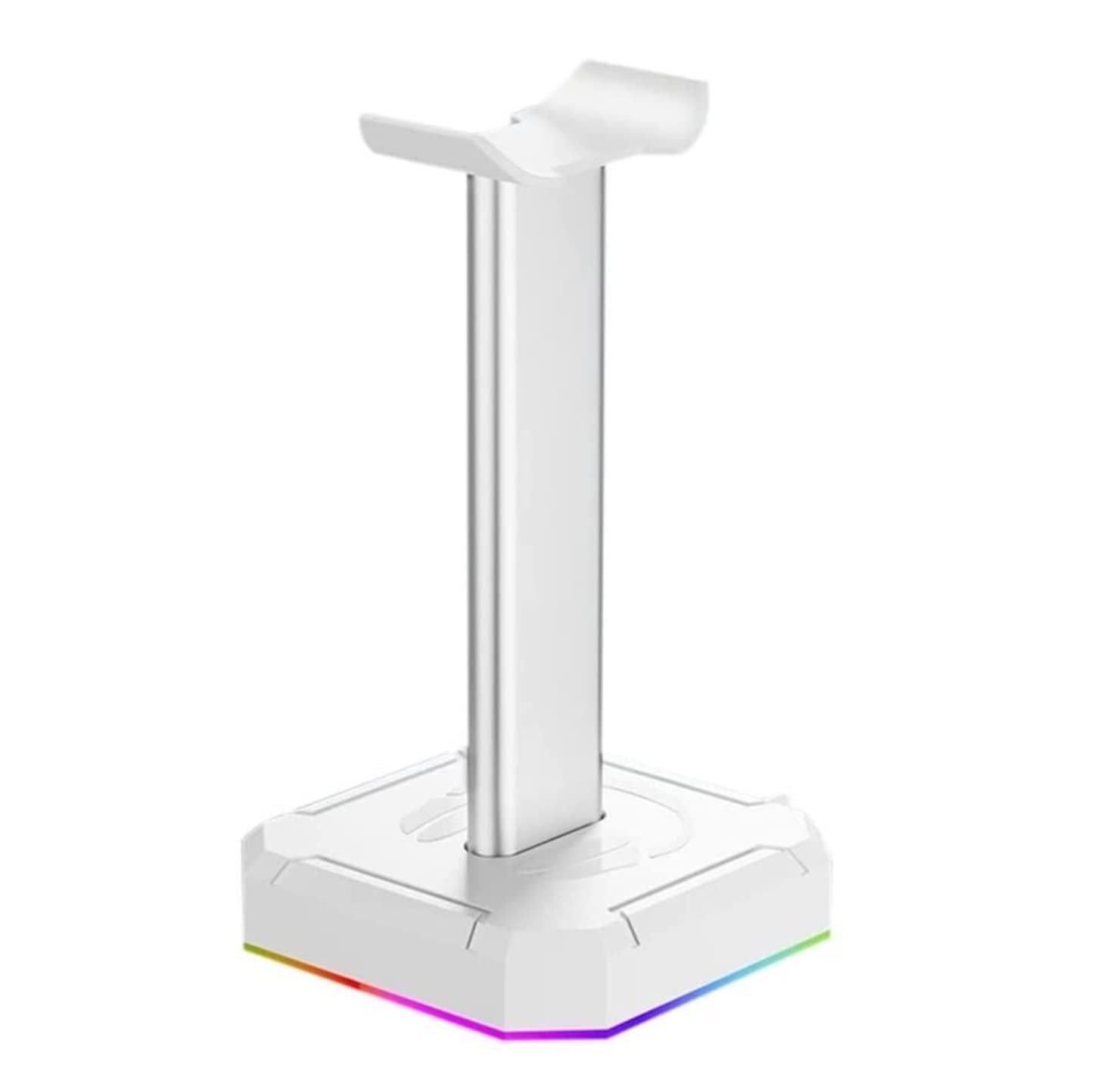 Supporto Per Cuffie Stand Cuffie Cuffie Da Gioco In Lega Di Alluminio Supporto Universale Per Cuffie Con Striscia Leggera Accessori Per Auricolari Supporto Per Cuffie Da Scrivania ( Blue : Blue,Silver